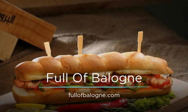 FullOfBalogne.com - Creative brandable domain for sale